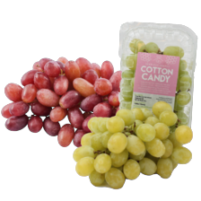 Cotton Candy pitloze druiven
schaal à 400 gram
of rode pitloze druiven
schaal à 500 gram